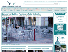 Tablet Screenshot of contract-patio-furniture.com